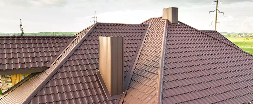 Residential Chimney Flashing Restoration in The Villages, FL