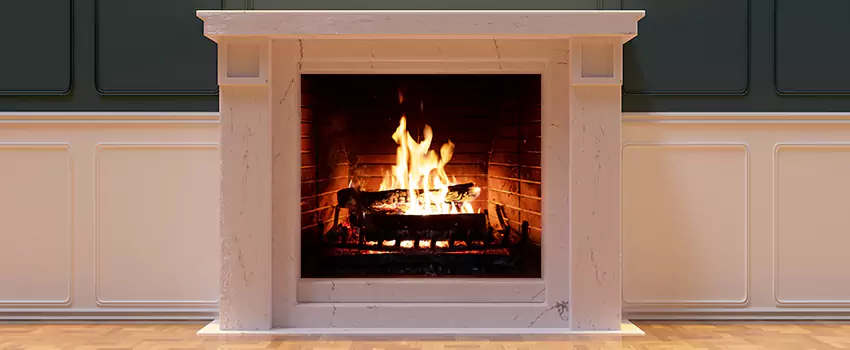 Decorative Electric Fireplace Installation in The Villages, Florida
