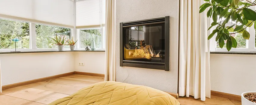 Residential Fireplace Ceramic Glass Installation in The Villages, FL