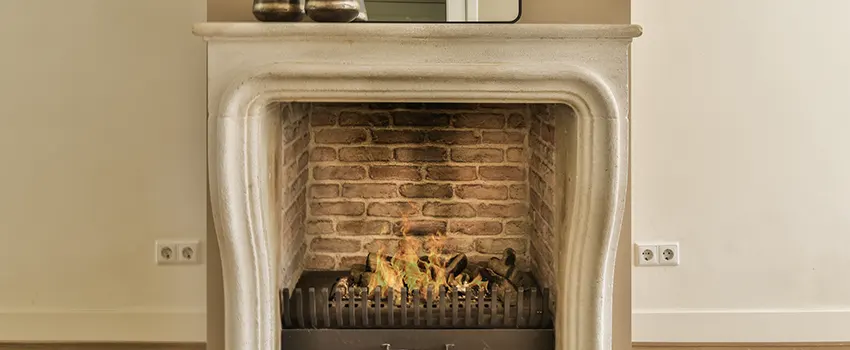 Vintage-style Fireplace Redesign in The Villages, Florida