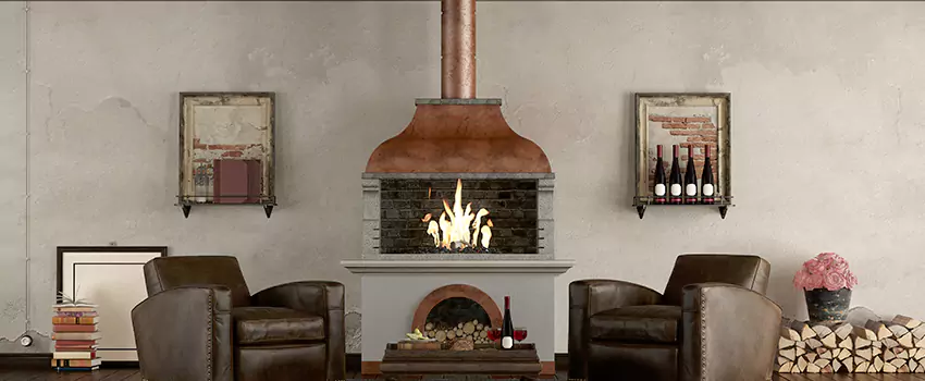 Thelin Hearth Products Providence Pellet Insert Fireplace Installation in The Villages, FL