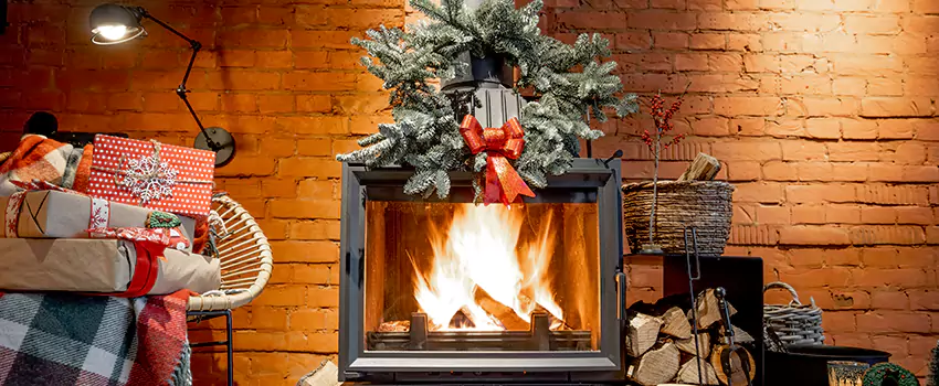 Travis Industries Linear Gas Fireplace Installation in The Villages, Florida