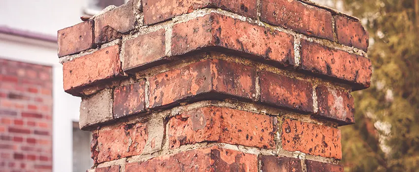 Cracked Chimney Bricks Repair Cost in The Villages, Florida