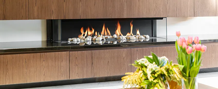 Double-height Fireplace Design Refurbishment in The Villages, Florida